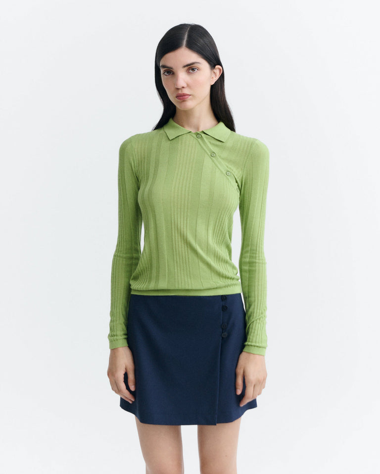 Top punto verde cashmere Dante sostenible - 2