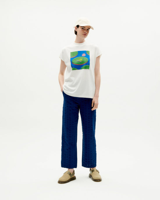 Camiseta blanca frog Volta sostenible -2