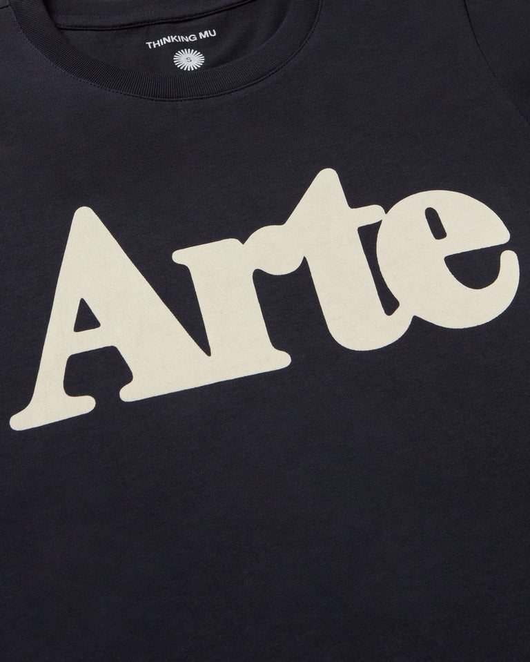 Camiseta navy arte Ida sostenible - silueta 3