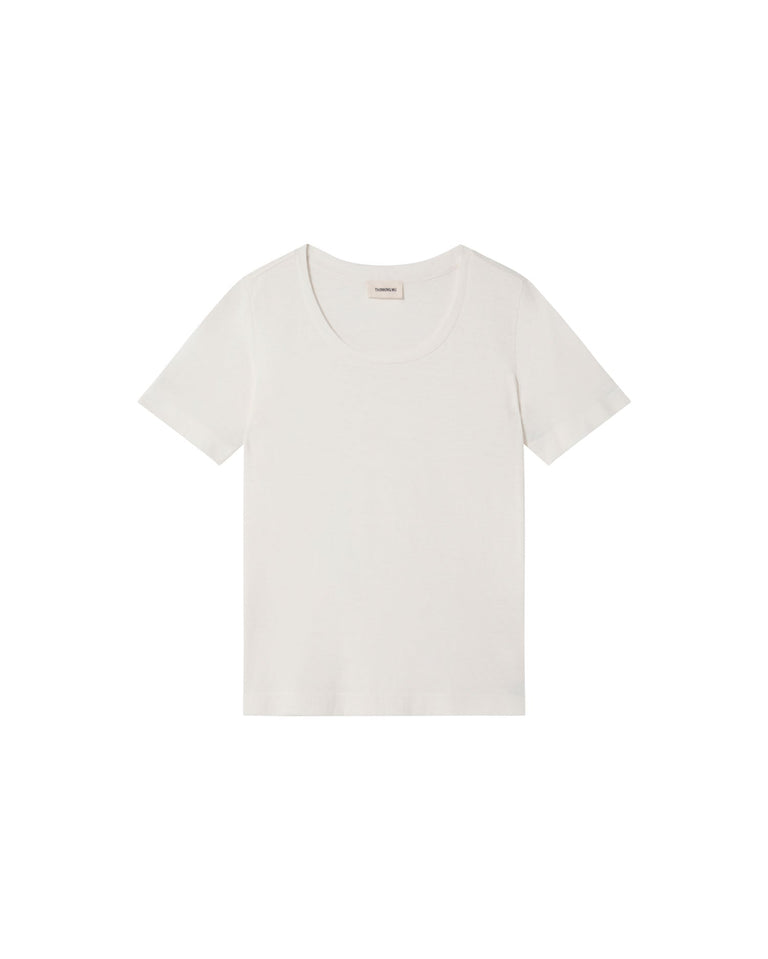 Camiseta blanca hemp Cassia sostenible-silueta-1