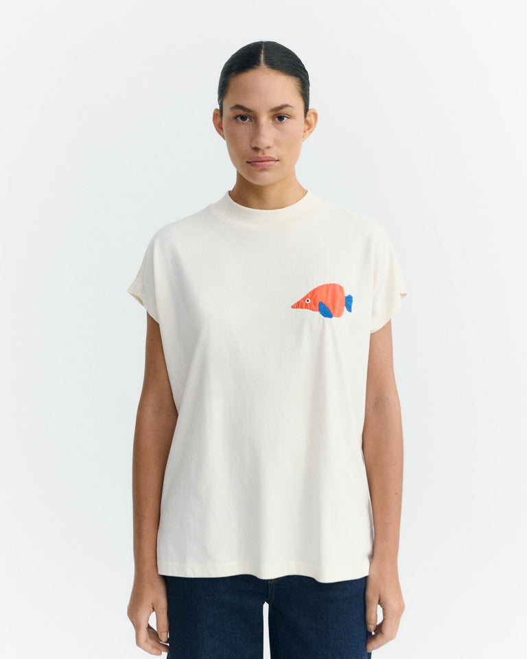Camiseta patched trompeta Volta sostenible - 1