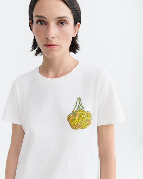 Camiseta bordada limes Ida sostenible - 3