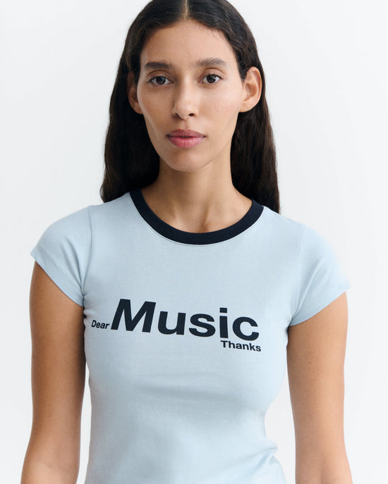 Camiseta slim dear music Mirna sostenible - 3