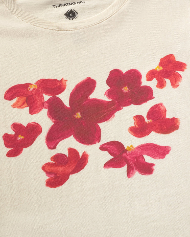 Camiseta red garden Zowie sostenible silueta - 2