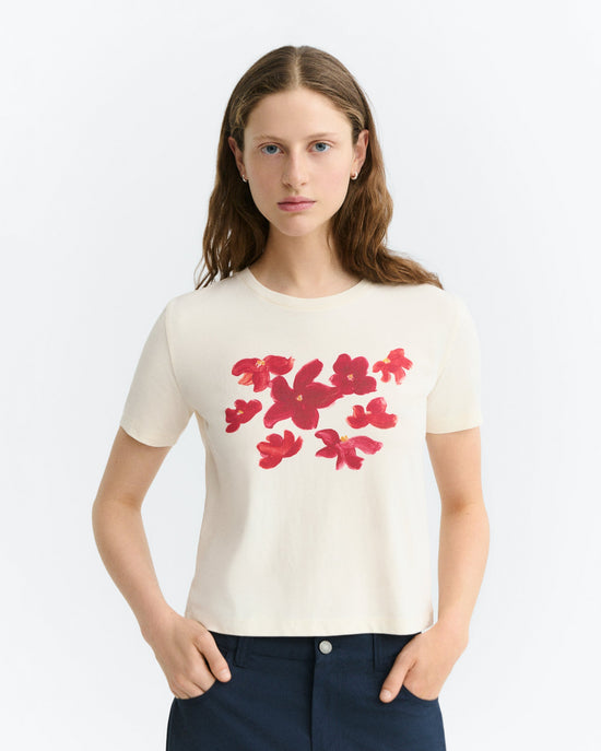 Camiseta red garden Zowie sostenible - 2