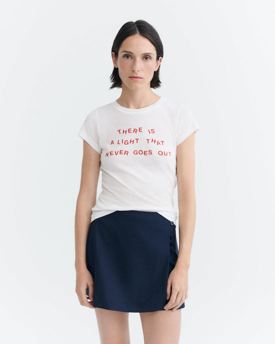Camiseta slim blanca Mirna sostenible - 2