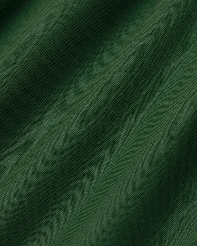 Camiseta oversize verde Lena sostenible silueta - 2