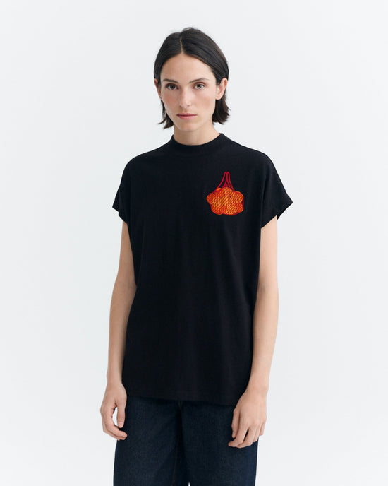 Camiseta bordada mandarinas Volta sostenible - 1