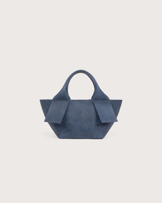 Bolso mini blue piel Pepo - silueta 1
