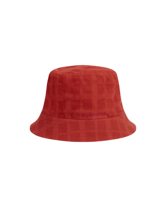 Yelle red checkered hat