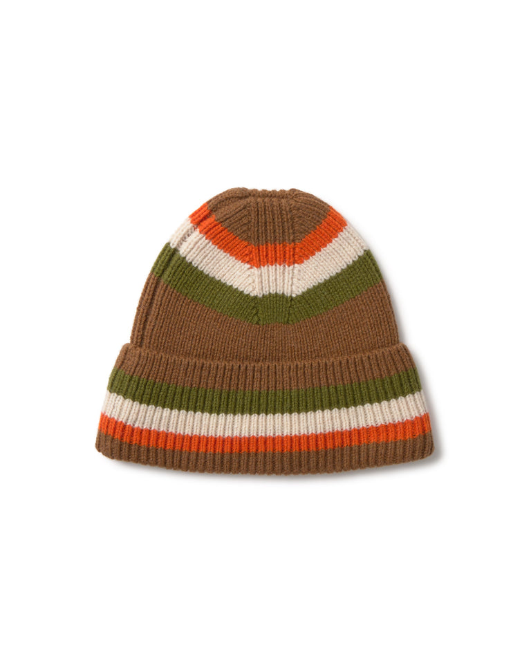 Gorro lana rayas Amor sostenible silueta - 2