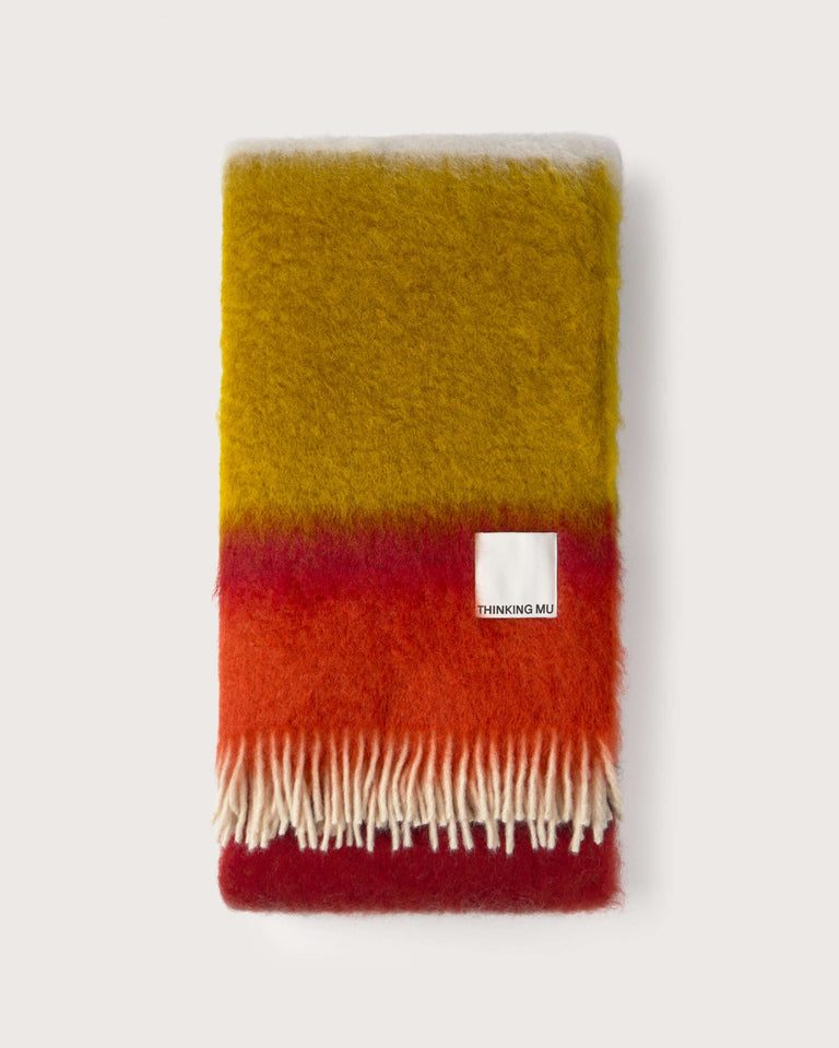 Manta multicolor rojo Matisse Ezcaray - 1